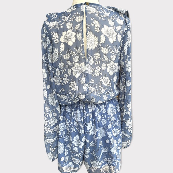 SHEIKE Women’s Blue Playsuit - Size 8 - Picture 3 of 5
